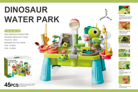 Dinosaur Water Play Set, Electric Water Spray Play