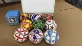 Wholesale of Cross-Border Soccer-Themed Stress Relief Button Balls, Hand and Fingertip Stress Relief - MOQ 864