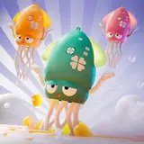 Bulk Chain-linked Dancing Squid - MOQ 480