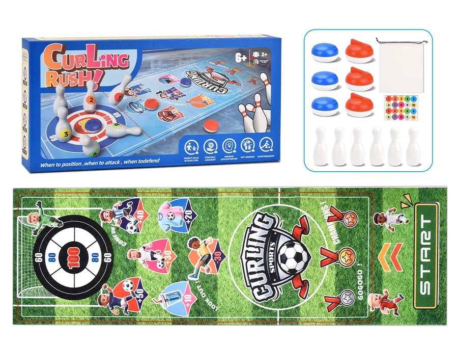 Bulk Football,Curling and Bowling Indoor Multiplayer Game - MOQ 360