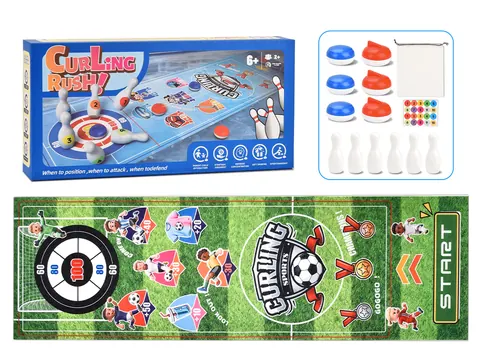 Football,Curling and Bowling Indoor Multiplayer Game