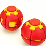 Bulk Colorful 3D-Printed Stress Relief Ball: A Dual-Function Finger Spinner That Can Be Pressed and Rotat - MOQ 200