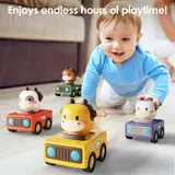 Bulk Push-to-go Animal Car - MOQ 180
