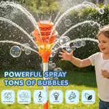 Bulk 2 in 1 water spray & bubble machine, (battery included) - MOQ 36