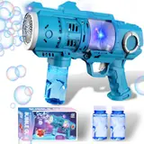 Bulk 20 Hole Electric Bubble Gun with Light - MOQ 144