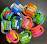 Bulk Braided Twist-and-Play: Cross-Border Bestseller, Stress-Relief Twist-and-Play, Twisting Toy, Twist R - MOQ 3000