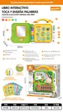 Bulk Early educational electric story book (Spanish) - MOQ 48