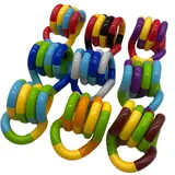 Bulk Braided Twist-and-Play: Cross-Border Bestseller, Stress-Relief Twist-and-Play, Twisting Toy, Twist R - MOQ 3000
