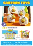 Bulk egg squish toy - MOQ 320