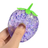 Bulk Best-Selling Maltose Strawberry Squishy, Maltose Egg Squishy, Stress-Relief Toy, Realistic Gold-Dust - MOQ 288