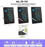 Bulk 16-inch Colorful LCD Writing Tablet - MOQ 150