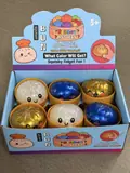 Bulk Glitter Gelatin Smiling Bun - MOQ 5