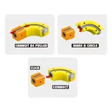 Bulk DIY Assembly 3D Building Block Track Car 81pcs - MOQ 18