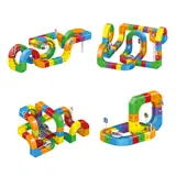 Bulk DIY Assembly 3D Building Block Track Car 81pcs - MOQ 18