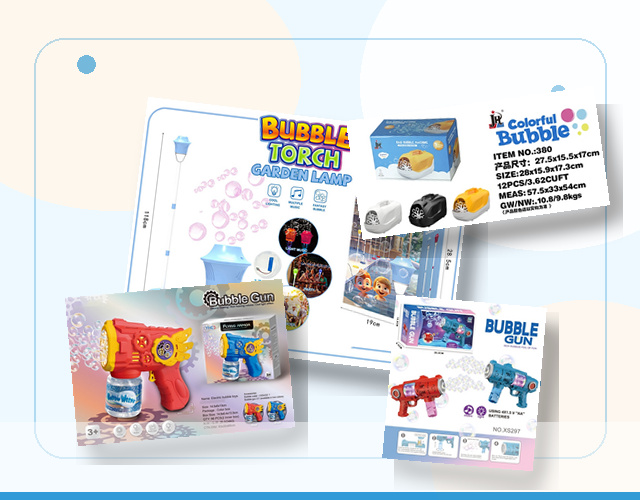 Water & Bubble Toys