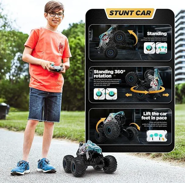 Remote Control Shark Car 2.4Ghz Remote Control Monster Truck