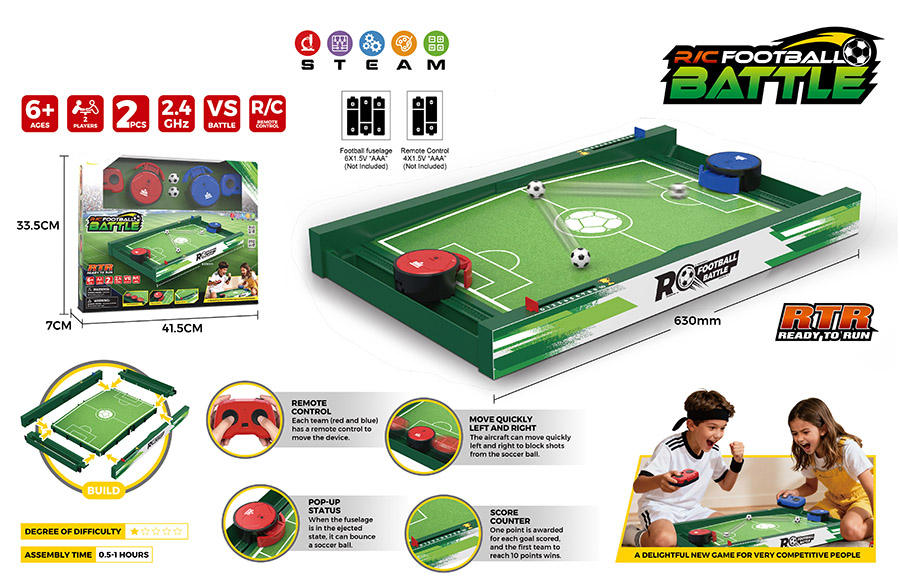 Educational Stem R/C Interaction Soccer Toys for Indoor Part