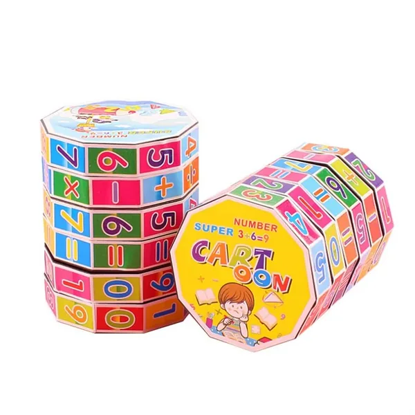 Children's Educational Math Toys Plastic Early Learning Brain Development Toys for 2-13 Years Old view 2