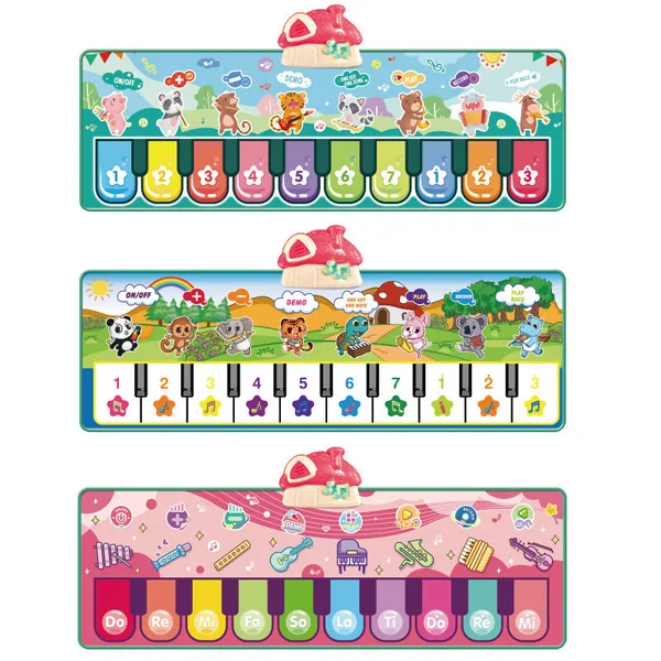Hot Sale CPS Educational Electronic Piano Music Mat for Children ABS Plastic Multi-colors Multipurpose Musical 6-Piece view 4