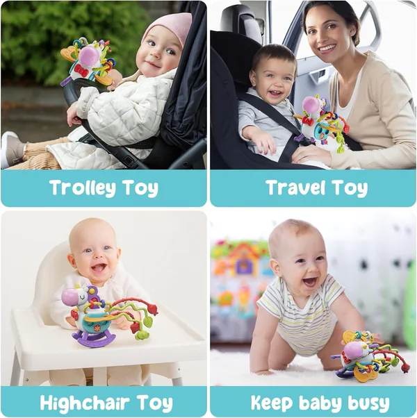 Baby Sensory Toys Educational Early Learning Baby Busy Boxes Unicorn Early Educational Toys view 6