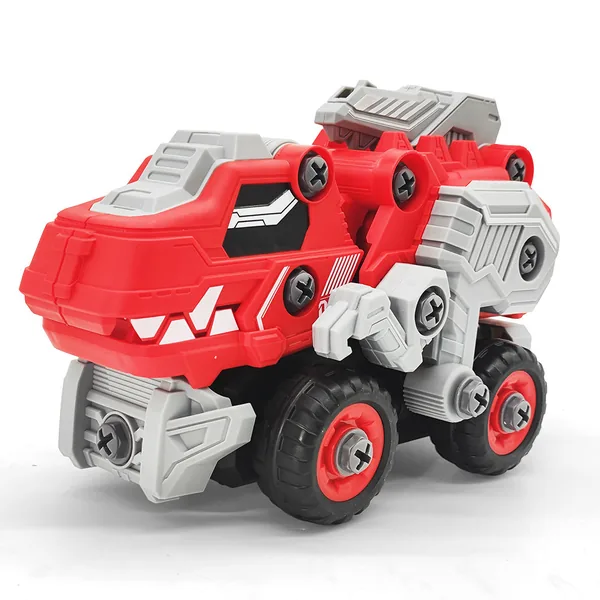 Wholesale Dinosaur Plastic Toys STEM Take Apart Dinosaur Toys with Drill Construction DIY Transformable T-Rex Building Toy