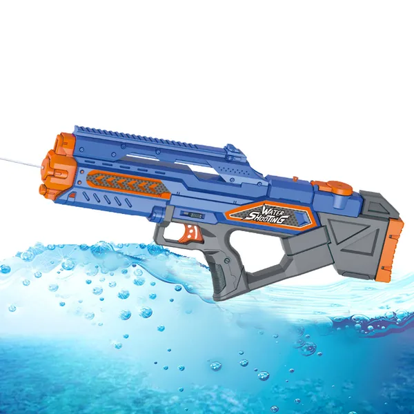Long Range Electric Water Gun with Interactive High Capacity Automatic Water Gun Squirt Guns Summer Outdoor Toys view 2