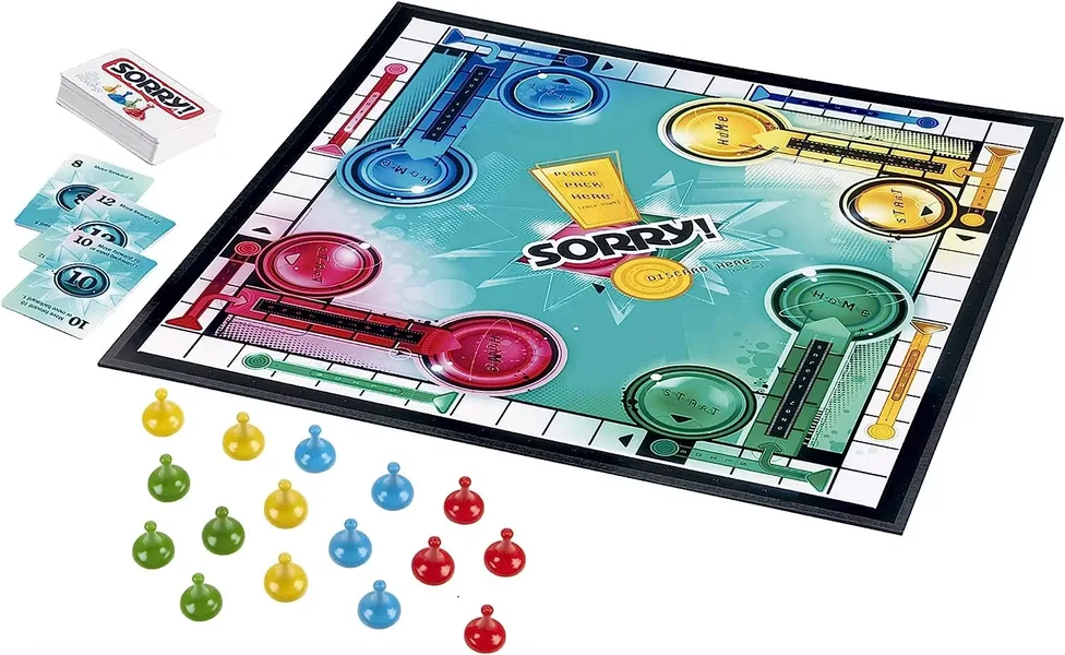 Plastic Paper Board Game Card Set Family Party Card Game for Kids Adults Ages 3 Plus view 2