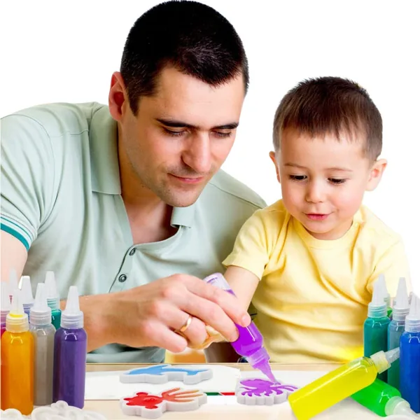Kids Magic Water Science DIY Kit 29 Pieces Art Painting Experiment Educational Toy Set for Boys Girls