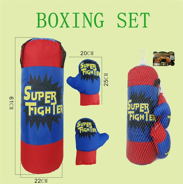 2024 New Indoor Outdoor Sport Toy Boxing Bag and Gloves Boxing Set Summer Entertainment Toys for Kids view 6
