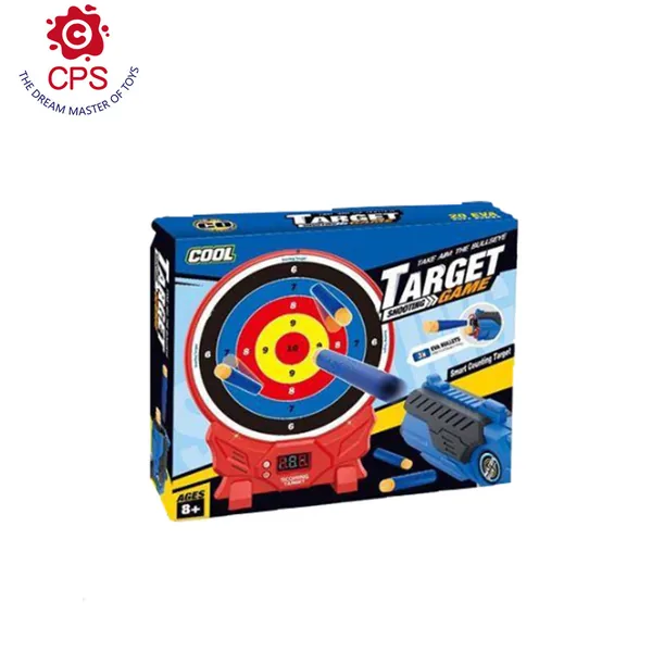 Hot Selling Kids Toy Gun Shooting Target Set Electronic Digital Scoring Targets with Soft Bullet Made of Durable Plastic view 3