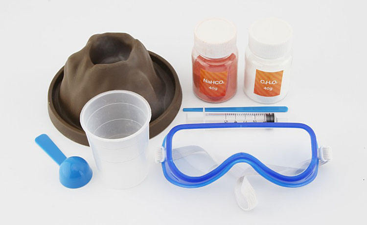 DIY School Educational Experiment Kit Volcanic Stem Science Toys view 3
