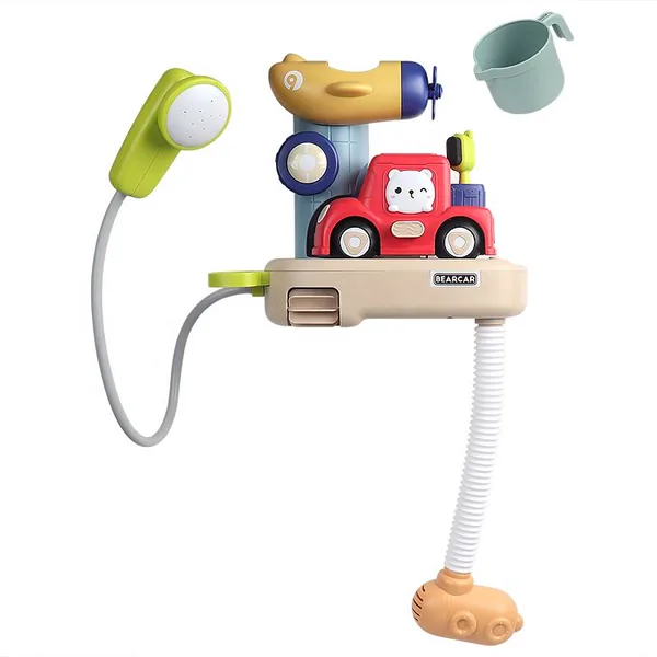 Kid Bath Toy Automatic Bubbles Maker Bathtub Bubble Bath Toys with Shower Head for Kids view 5