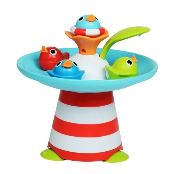 Baby Bath Toys Floating Kid Bath Toys Sprinkler Duck Toys Musical Shower Play Set for Kids view 2