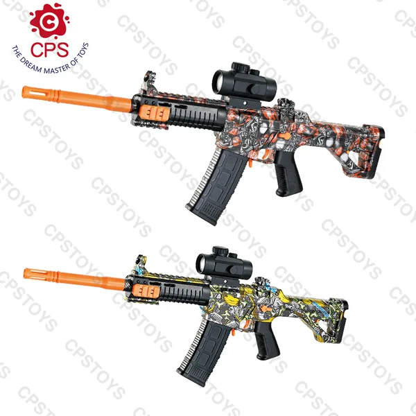 2024 Discount QBZ191 Soft Bullet Gun Manual Modular Battery High Speed Gun
