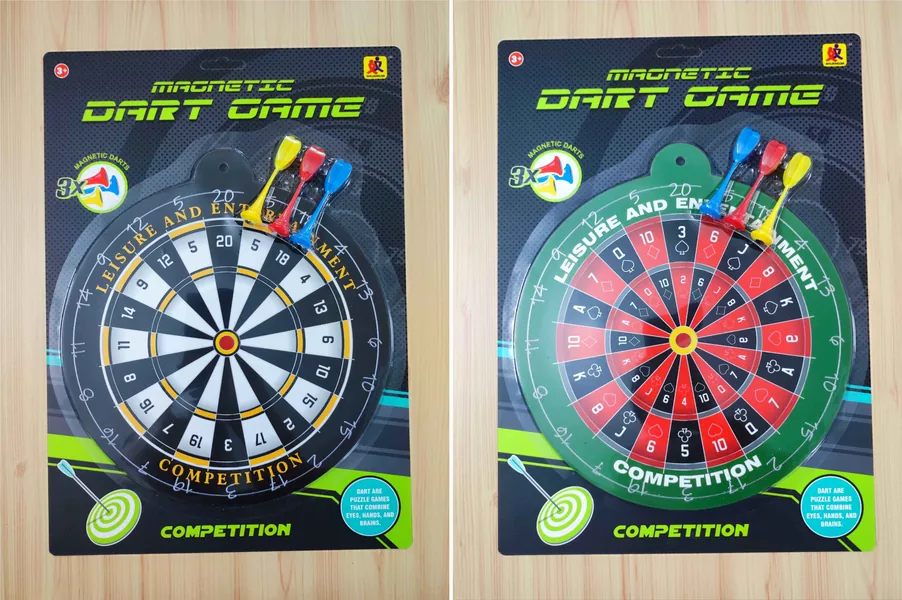 2024 New Design Indoor Magnetic Dart Board Toy Plastic Dart Throwing Game for Kids Party view 2