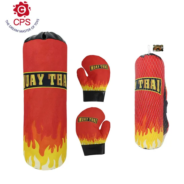 Wholesale New Boxing Set Boxing Bag and Gloves Summer Indoor Outdoor Sport Toy for Kids