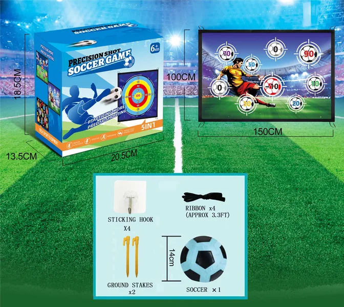 2024 Indoor 150CM Football Target Football Game Mat Outdoor Sport Toy Hover Soccer Ball for Kids view 4