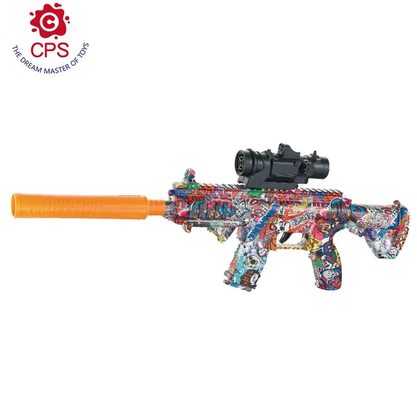 Kids Soft Bullet Toy Gun AK47 M416 MP5 SCAR Foam Blaster Plastic Shooting Toy for Boys and Girls view 3
