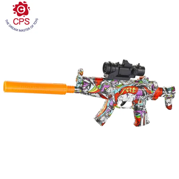 Kids Soft Bullet Toy Gun AK47 M416 MP5 SCAR Foam Blaster Plastic Shooting Toy for Boys and Girls view 5