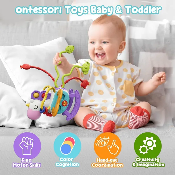 Baby Sensory Toys Educational Early Learning Baby Busy Boxes Unicorn Early Educational Toys view 5