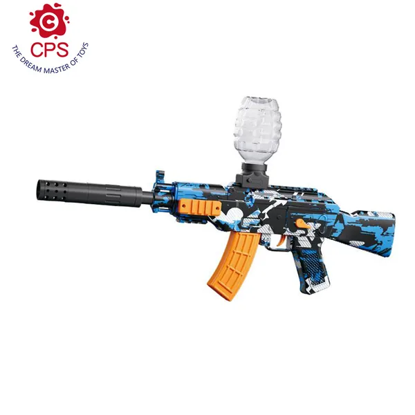 Soft Bullet Gun Blaster AK47 Automatic Water Gun Electric Gun view 4