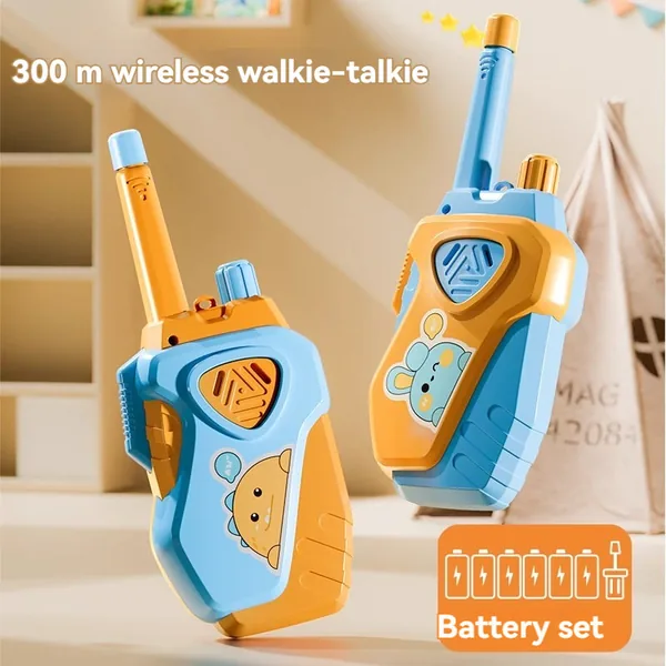 Kids Walkie Talkies Toy Set Pretend Play Two Way Radio Communication Toy Outdoor Adventure Gift for Boys Girls view 5