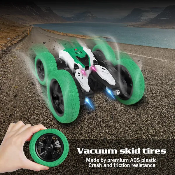 Stunt RC Car Double-Sided Rotation 360 Flips 4WD Electric Remote Control Car Indoor Outdoor Car Toy view 6
