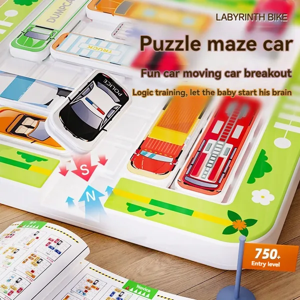 NEW Educational Toy Parking Lot Games and Puzzles Toys Learning Game for Kids view 3
