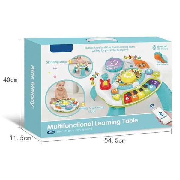 Multi-function Learning Table for Baby Educational Busy Board with Connect Phone Function view 6