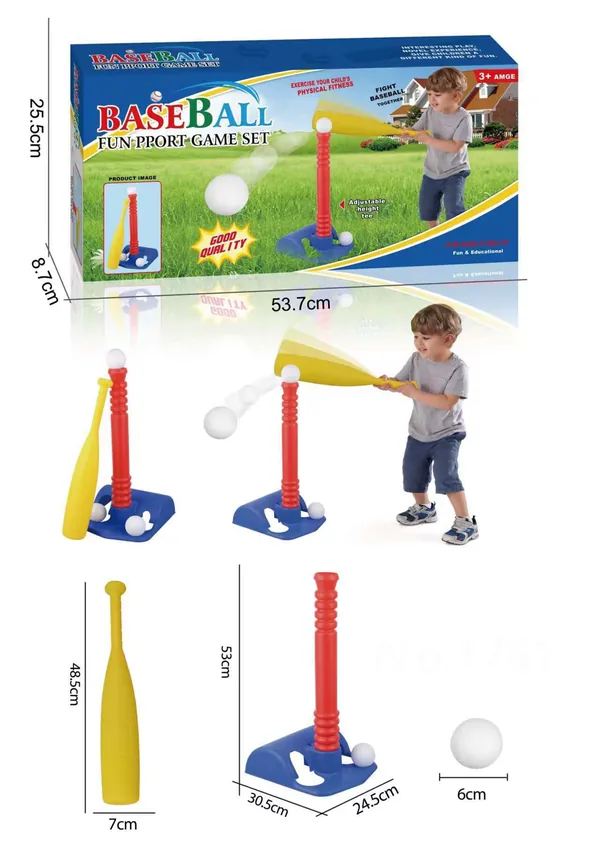 Outdoor Sports Set for Boys and Girls Growing up Gift Children's Baseball Toy for Sports & Fun view 5