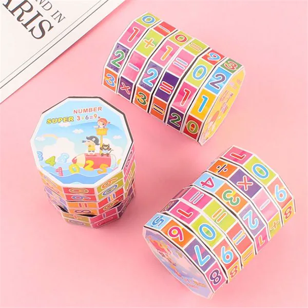 Children's Educational Math Toys Plastic Early Learning Brain Development Toys for 2-13 Years Old