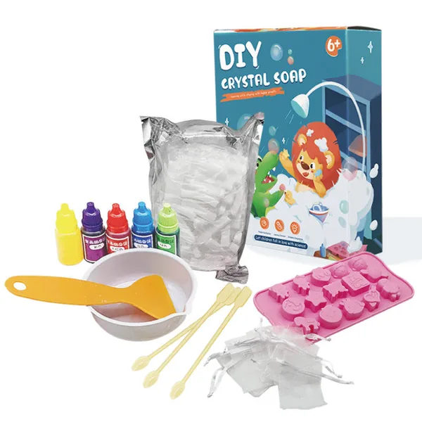 CPS DIY Soap Painting Set Pretend Play Toy Stem Science Kit DIY Educational Toys view 5