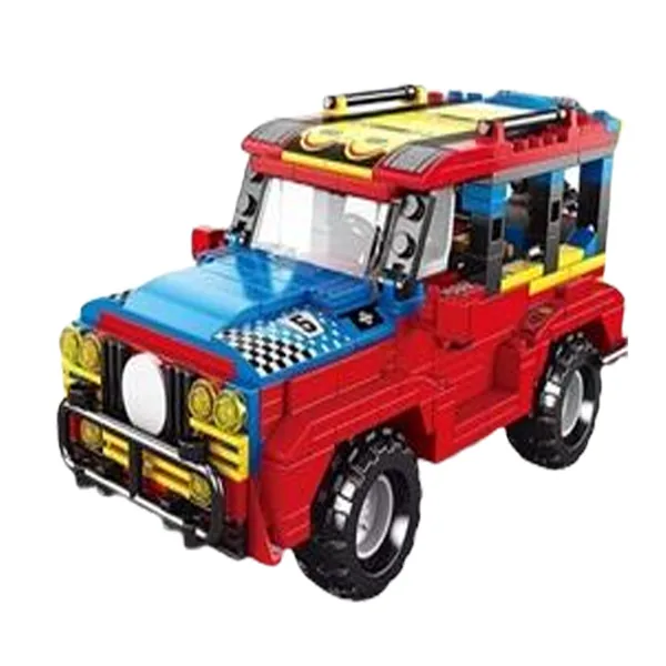 Magic 1152pcs 4 in 1 Car Creative Construction Model Car and Truck Set Assemble Building Blocks