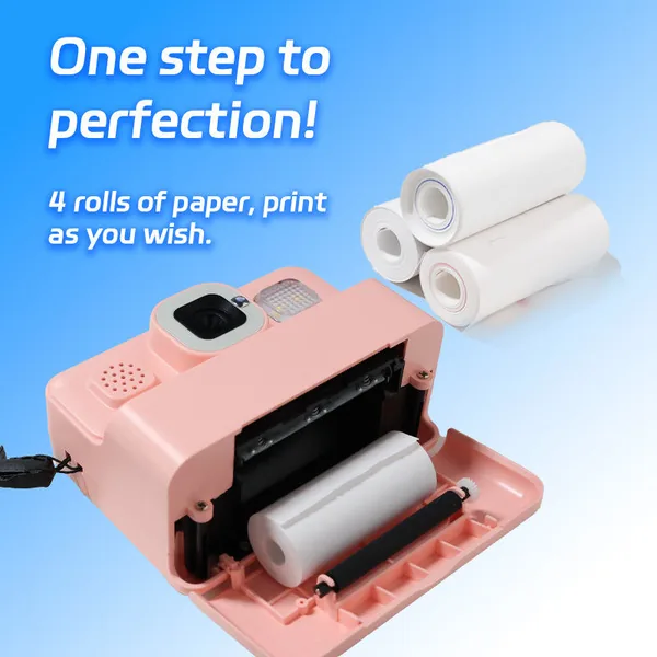 Kids Camera Instant Print Instant Cameras That Print Photos,Christmas Birthday Gifts for Girls Age 3-12 Portable Toy view 6